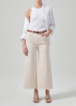 Lyra Wide Leg Crop - Almondette