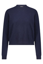 Cashmere Long Sleeve Shrunken Crew