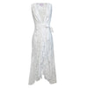 Penelope Sleeveless Dress - White Lace