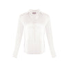 Garcon Shirt - Stretch Silk Charmeuse - Ivory