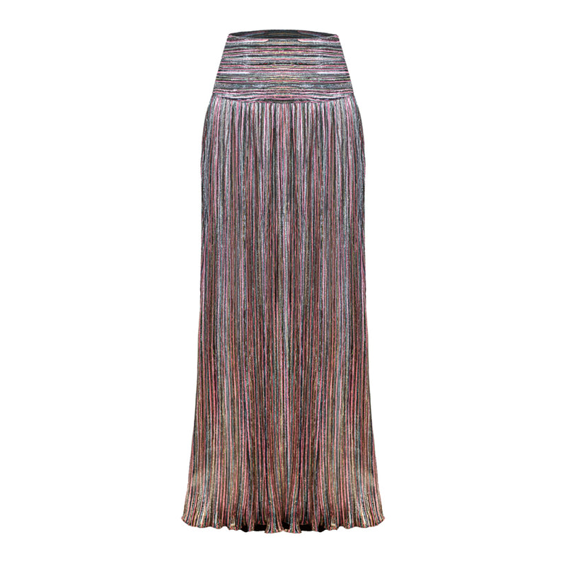 Margot Maxi Skirt- Plisado Multi