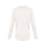 Garcon Shirt - Stretch Silk Charmeuse - Ivory