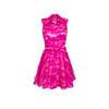 Alice Mini Dress- Hot Pink Eyelash