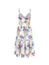 Daisy Dress - White Multi