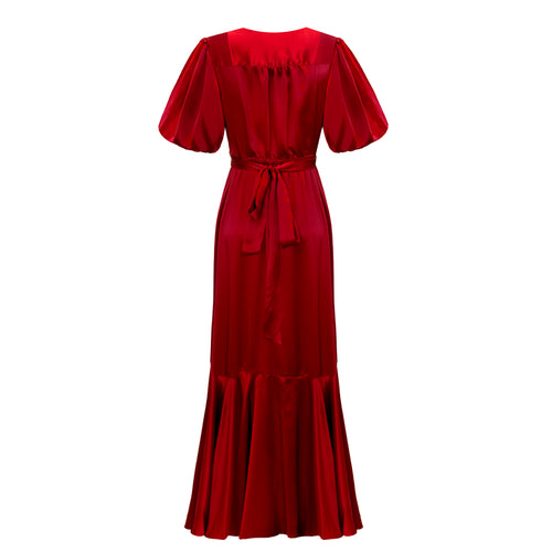 Penelope Maxi Dress - Pomegranate