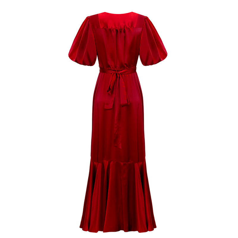 Penelope Maxi Dress - Pomegranate