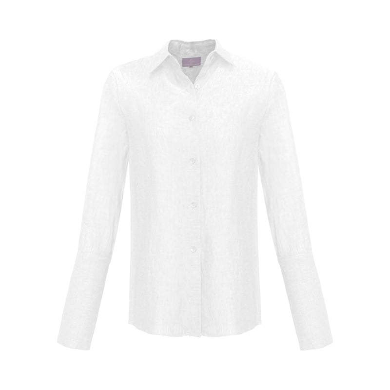 Garcon Shirt - Linen - Optic White