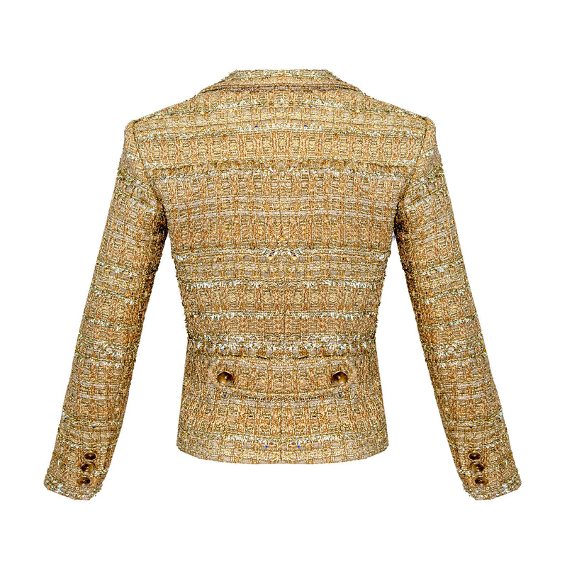 Kelly Jacket- Gold Metallic