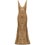 Dion Gown- Cava Sequin