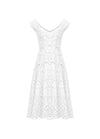 Positano Dress - Lace Dress - White Eyelet