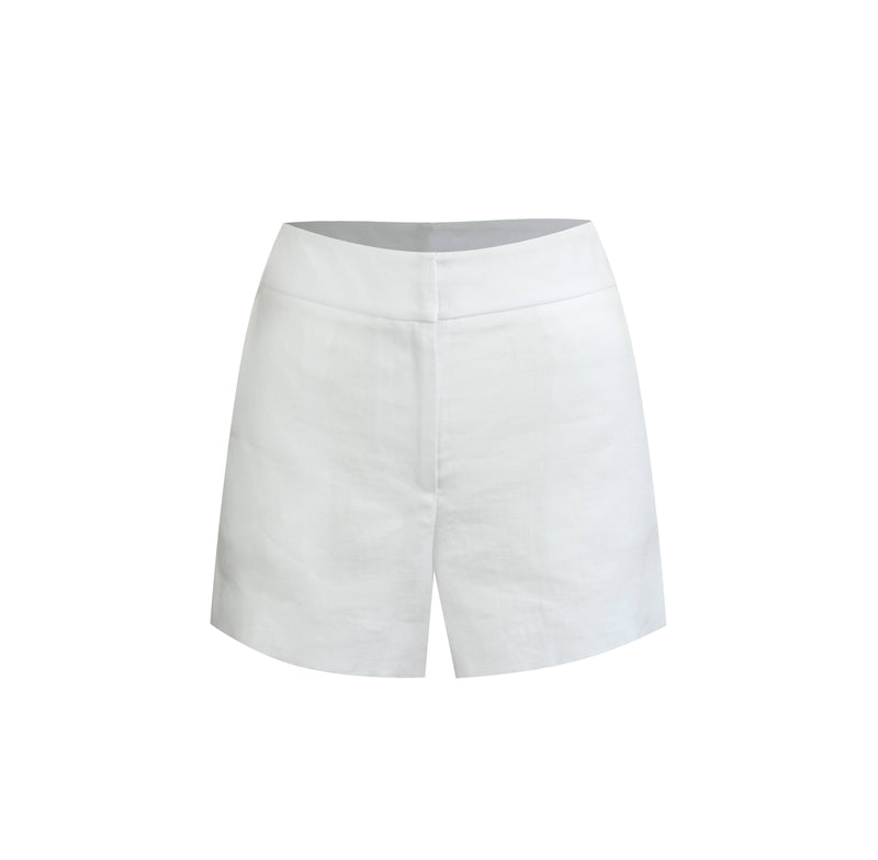 Danielle High Waisted Linen Short