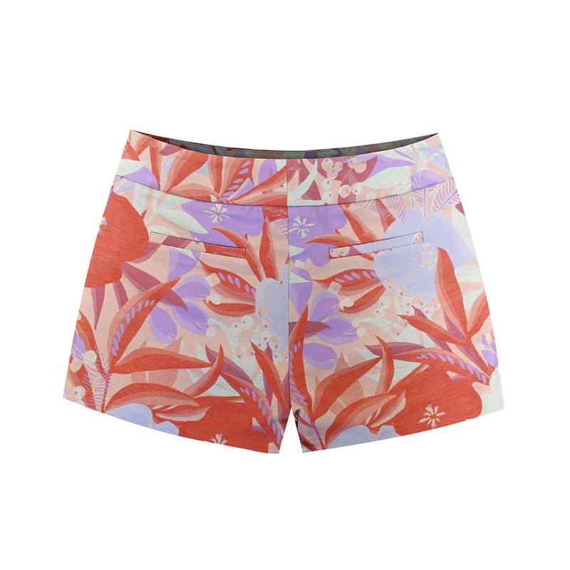 Danielle Short - Lavender/Mint/Red Floral