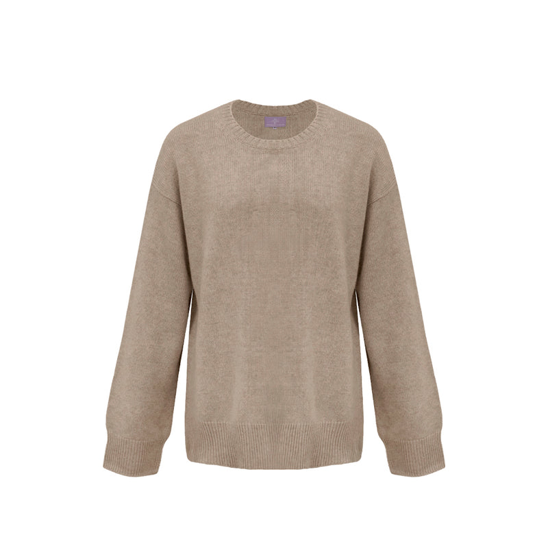 Drew Crewneck - Cobblestone