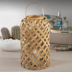 Saros Flatcore Rattan Lantern