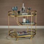 The Claridge Bar Cart-Gold