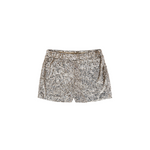 Gigi Short- Silver Sequin