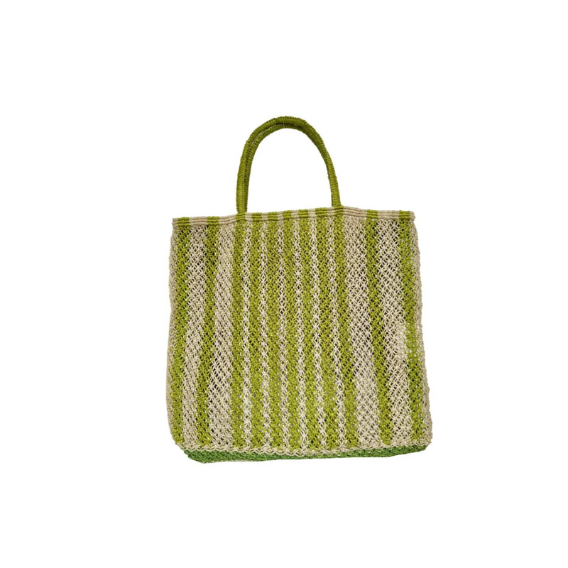 Bert Bag - Lime/Natural/Fern